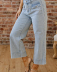 Eve Hem Wide Leg Jeans