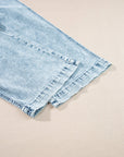 Yamileth Waistband Loose Straight Pants
