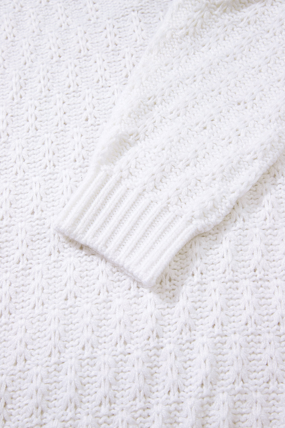 Emma Ribbed Edge Loose Sweater