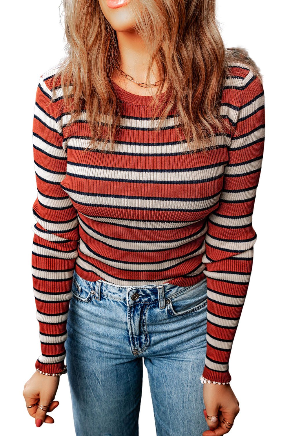Martha Knit Slim Fit Top