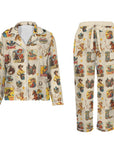 Baha Ranch Vintage Cowgirl Collage Western Rodeo Pajamas