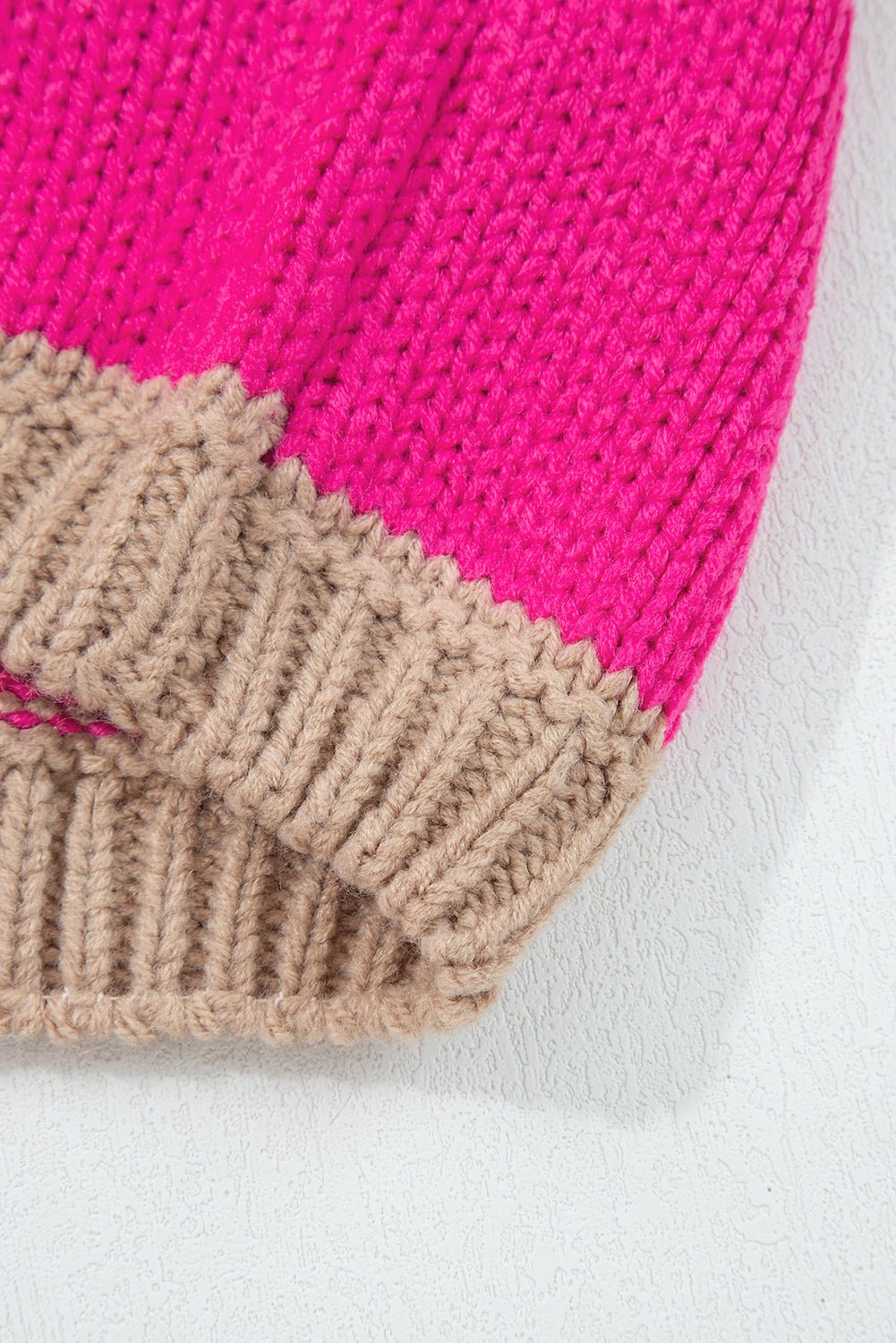 Florence Block Drop Shoulder PLUS Sweater