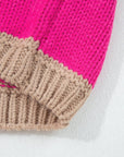 Florence Block Drop Shoulder PLUS Sweater