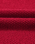Colorblock Knit V-Neck Sweater