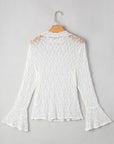 Laurel Bell Sleeve Mock Blouse