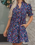 Serenity Puff Sleeve Mini Dress