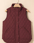 Evelyn Zip Up Winter Vest
