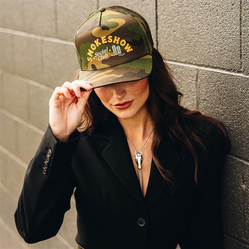 Smokeshow Social Club Snapback Cap