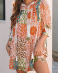 Tallulah Sleeve Chiffon Loose Dress