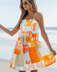 Raegan Seashell Patchwork Sundress