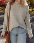 Isabella High Drop Shoulder Sweater