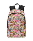 Vintage Cowgirl Collage Backpack