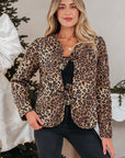 Mara Quilted Tie Front Jacket