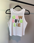 Cowboys Lie Cropped Tank