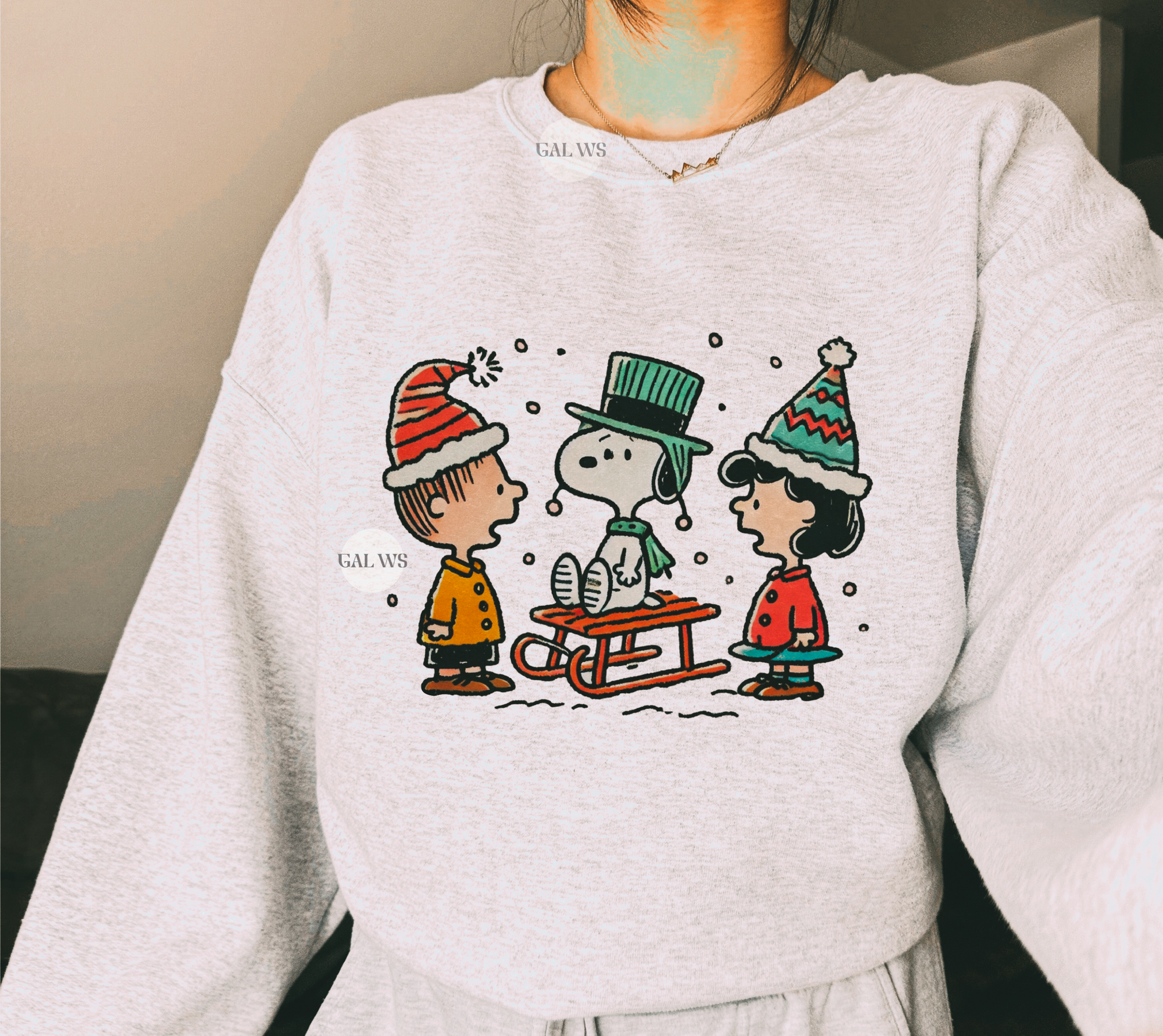 Snoop vintage Christmas tee &amp; sweatshirt