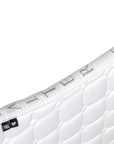 Satin Classic Jump Competition Saddle Pad - White