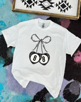 Barbed Wire Bow Tee or Crewneck