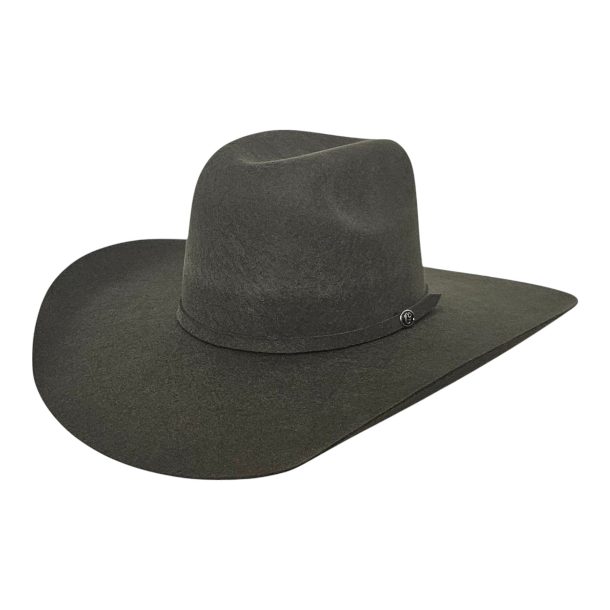 AMERICAN OLIVE 5X WOOL CASHMERE