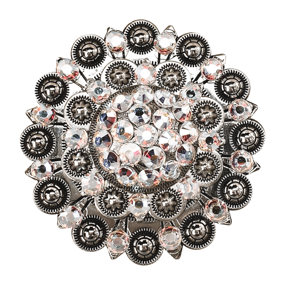 AB Antique Silver Berry Jacket European Crystal