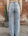 ASHLEIGH STRIPED CUFFED | JEANS
