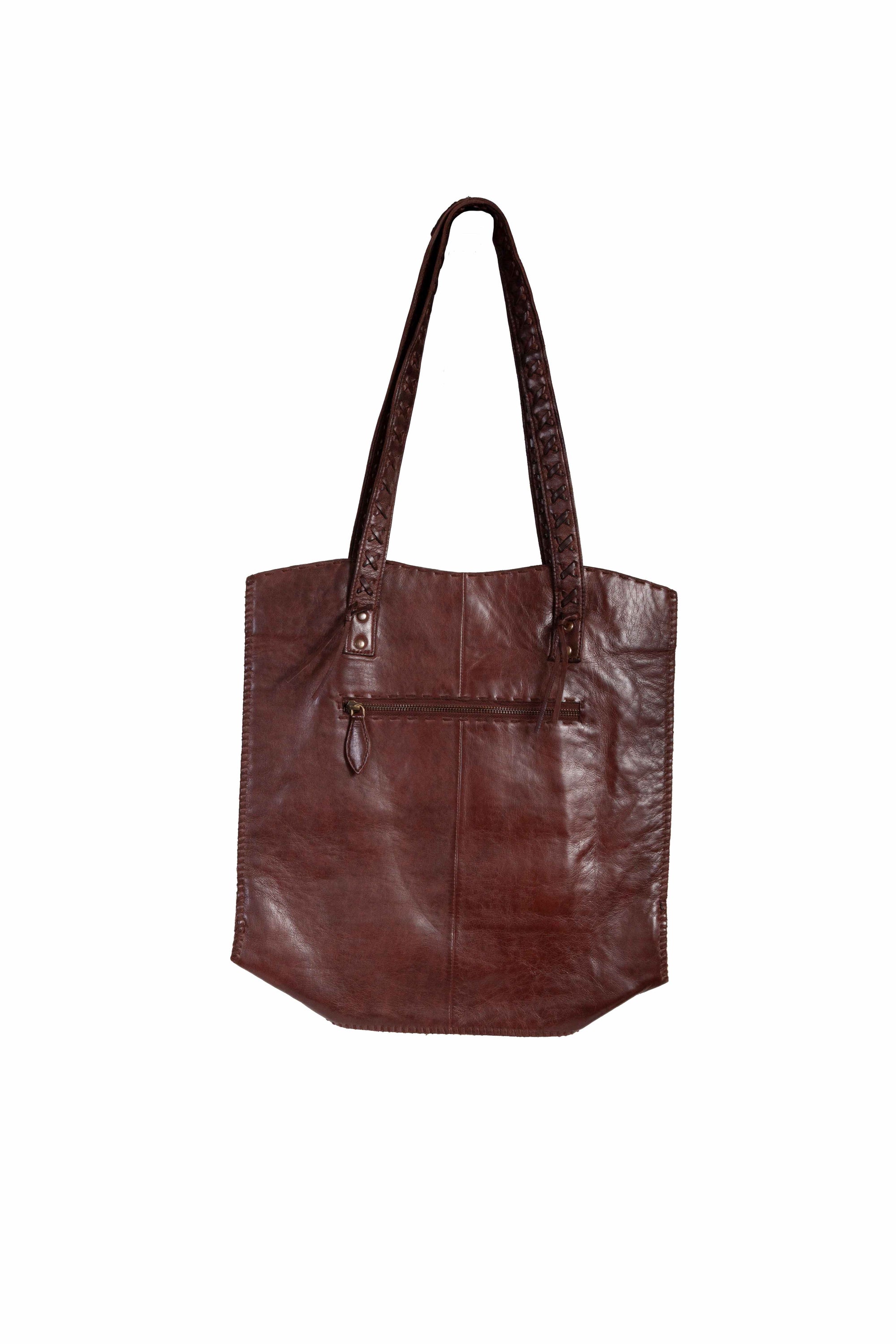 Lace Chocolate Handbag - B181-CHOC