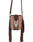 Scully Leather Ladies Handbag Small Fringe