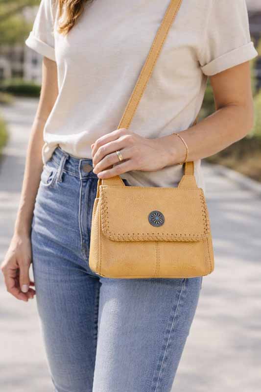Scully Leather Ladies Crossbody