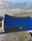 Navy Blue Luxe Pony Contoured Felt Top/Fleece Lined Saddle Pad
