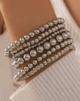 Multi Layered Beaded Bracelet