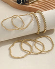 Multi Layered Beaded Bracelet