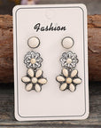 3 Piece Set Western Stud Earrings