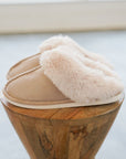 Molly Plush Suede Winter Home Slippers