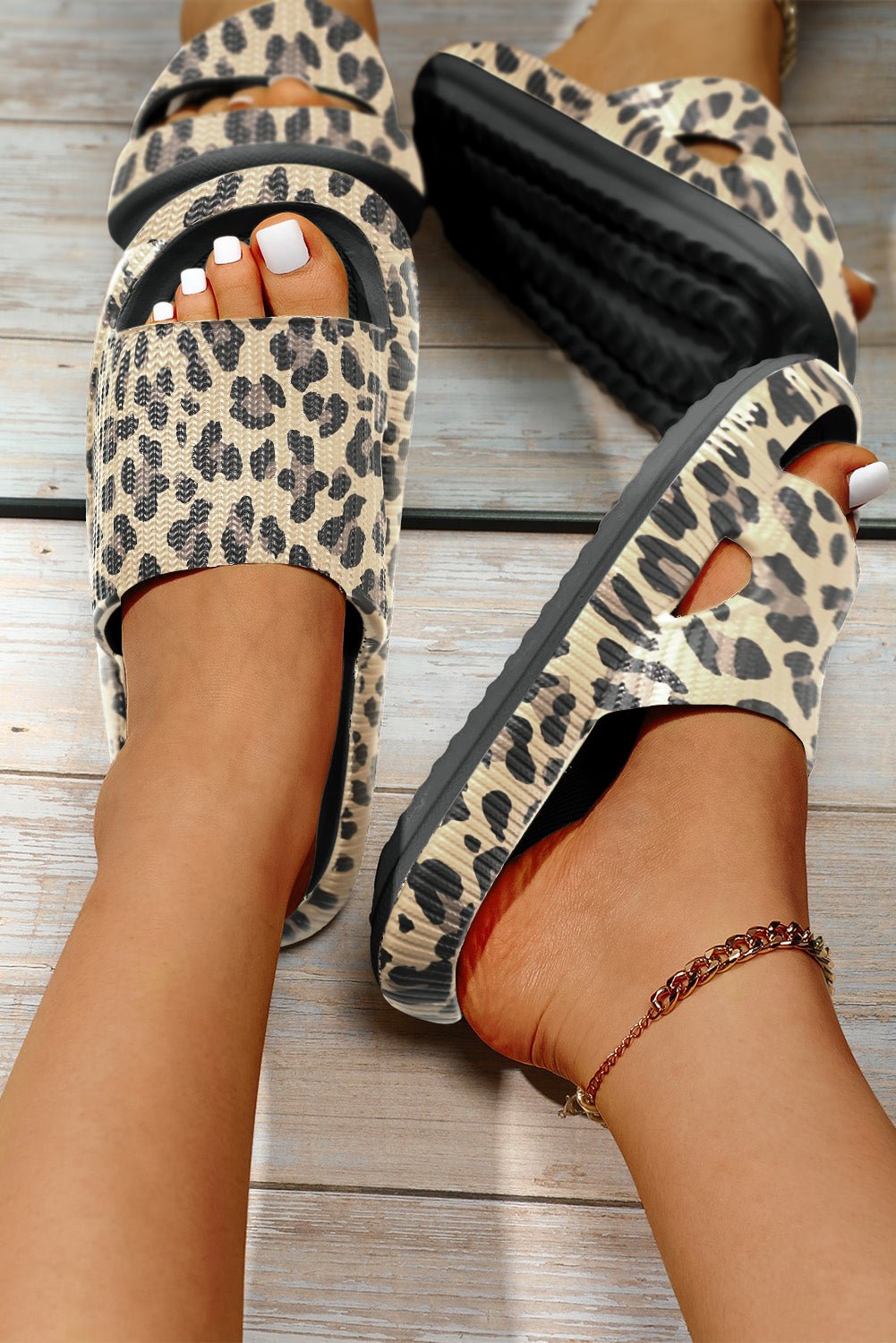 Thick Sole Slip On Slippers