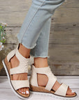 Nora Crisscross Hollowed Gladiator Sandals