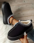 Jade Suede Plush Lined Snow Boots
