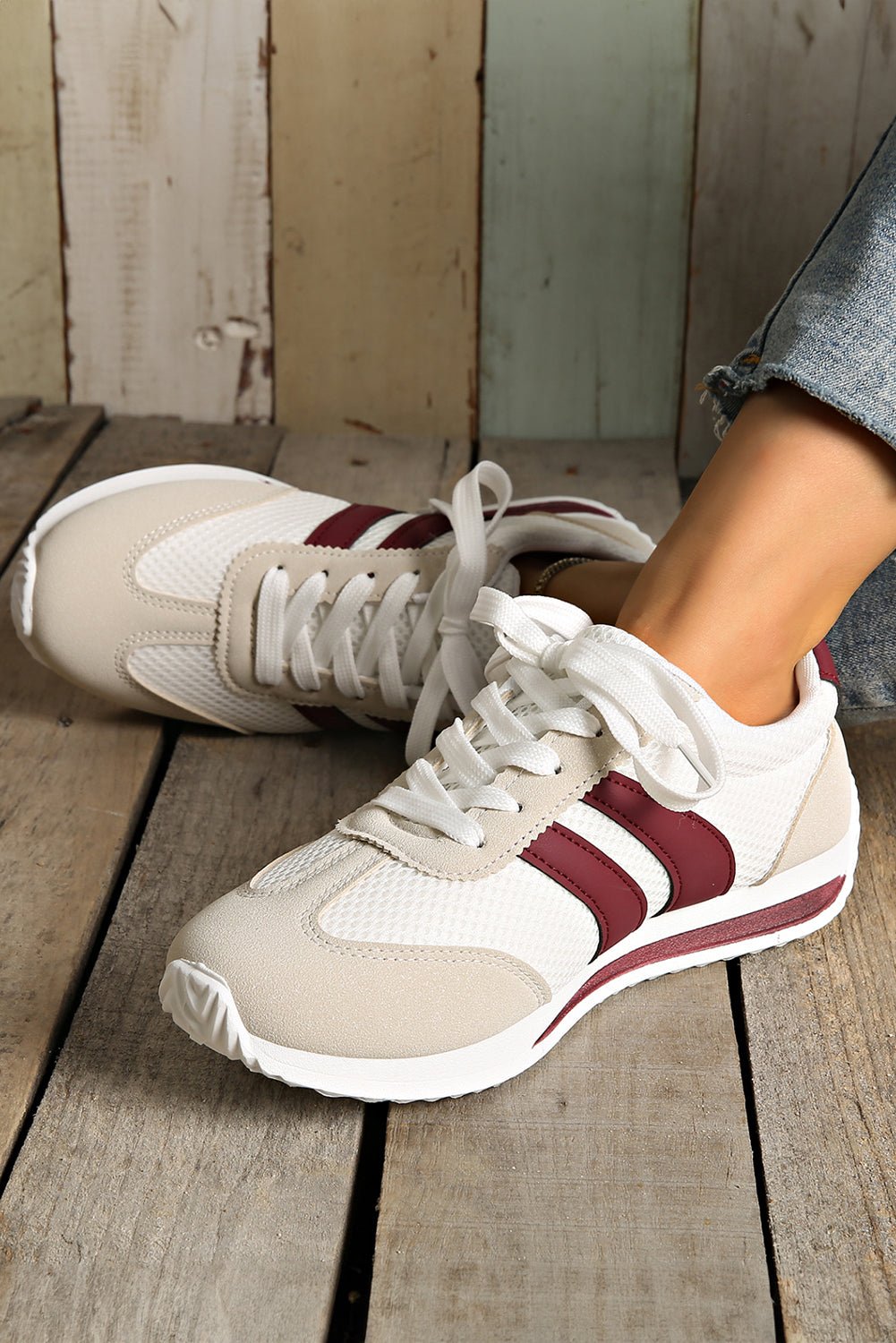 Karter Breathable Lace-up Sneakers