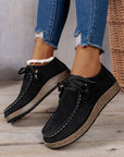 Sutton Thick Sole Lace-up Casual Shoes
