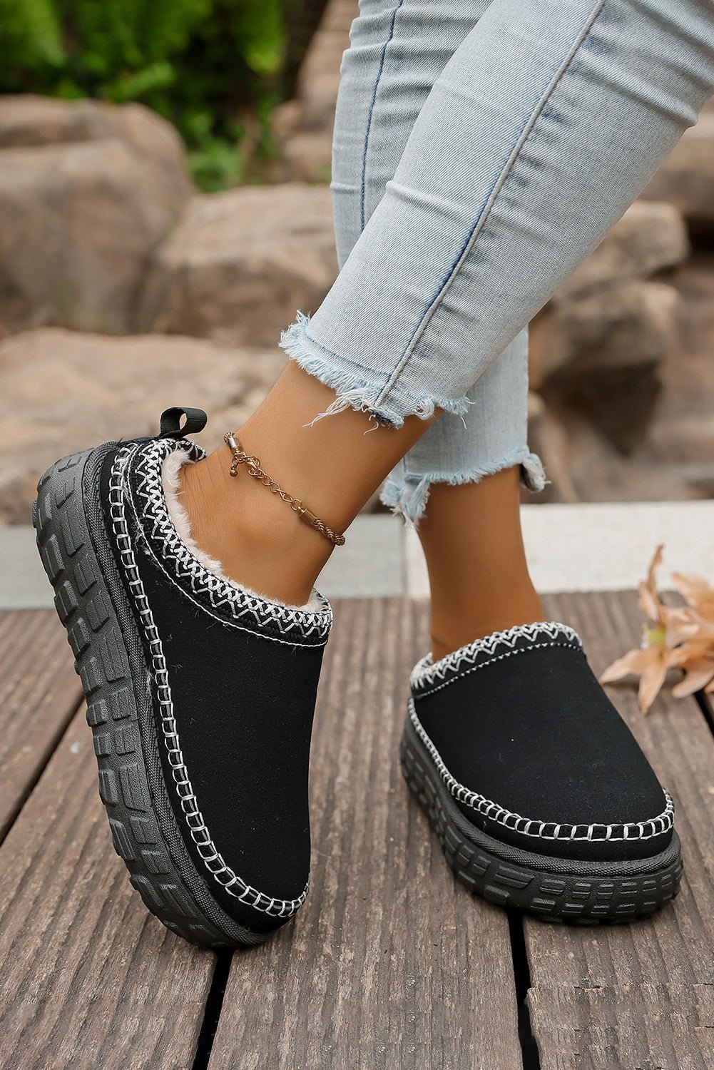 Millie Plush Winter Clog Slippers
