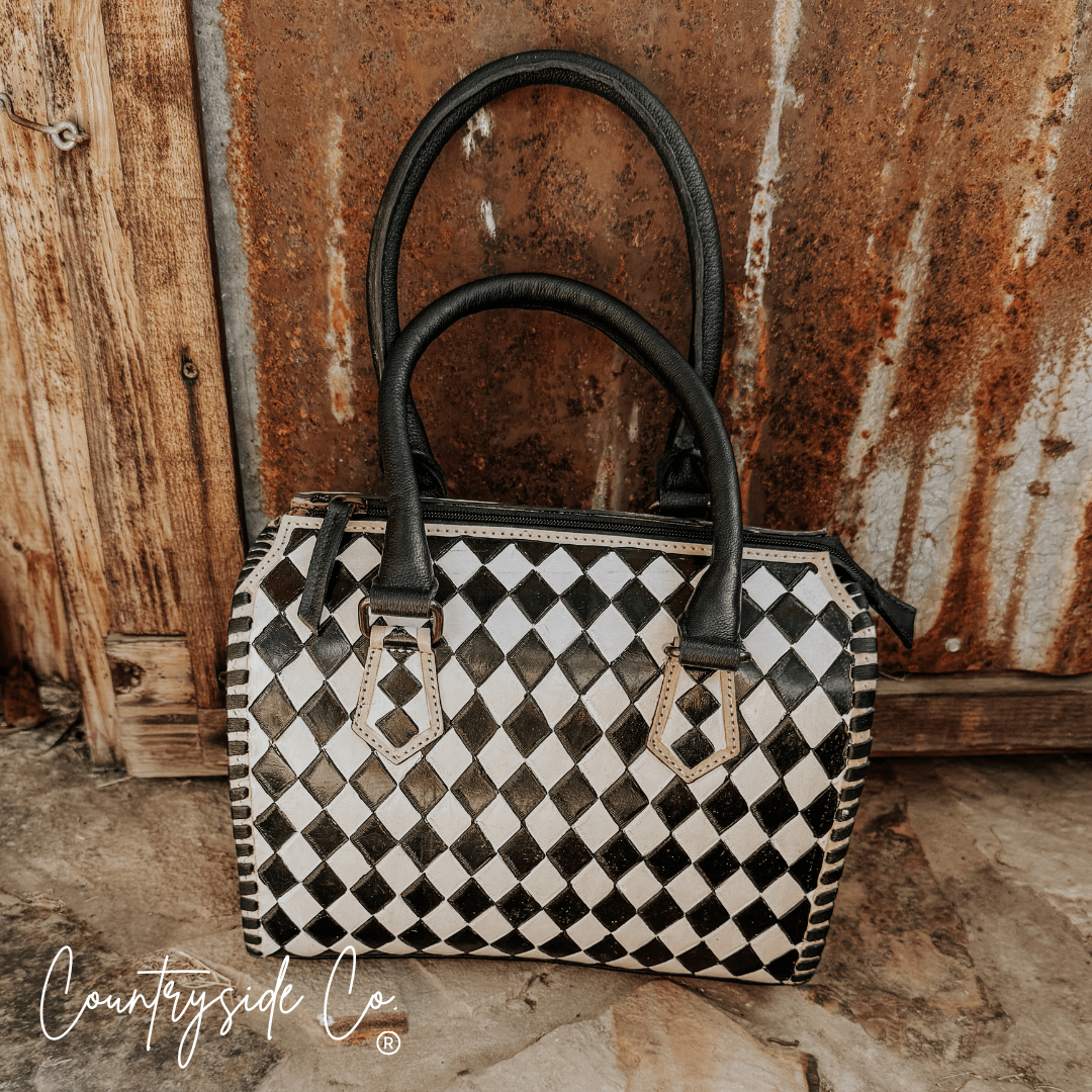 Bailey Checkered Speedy Bag