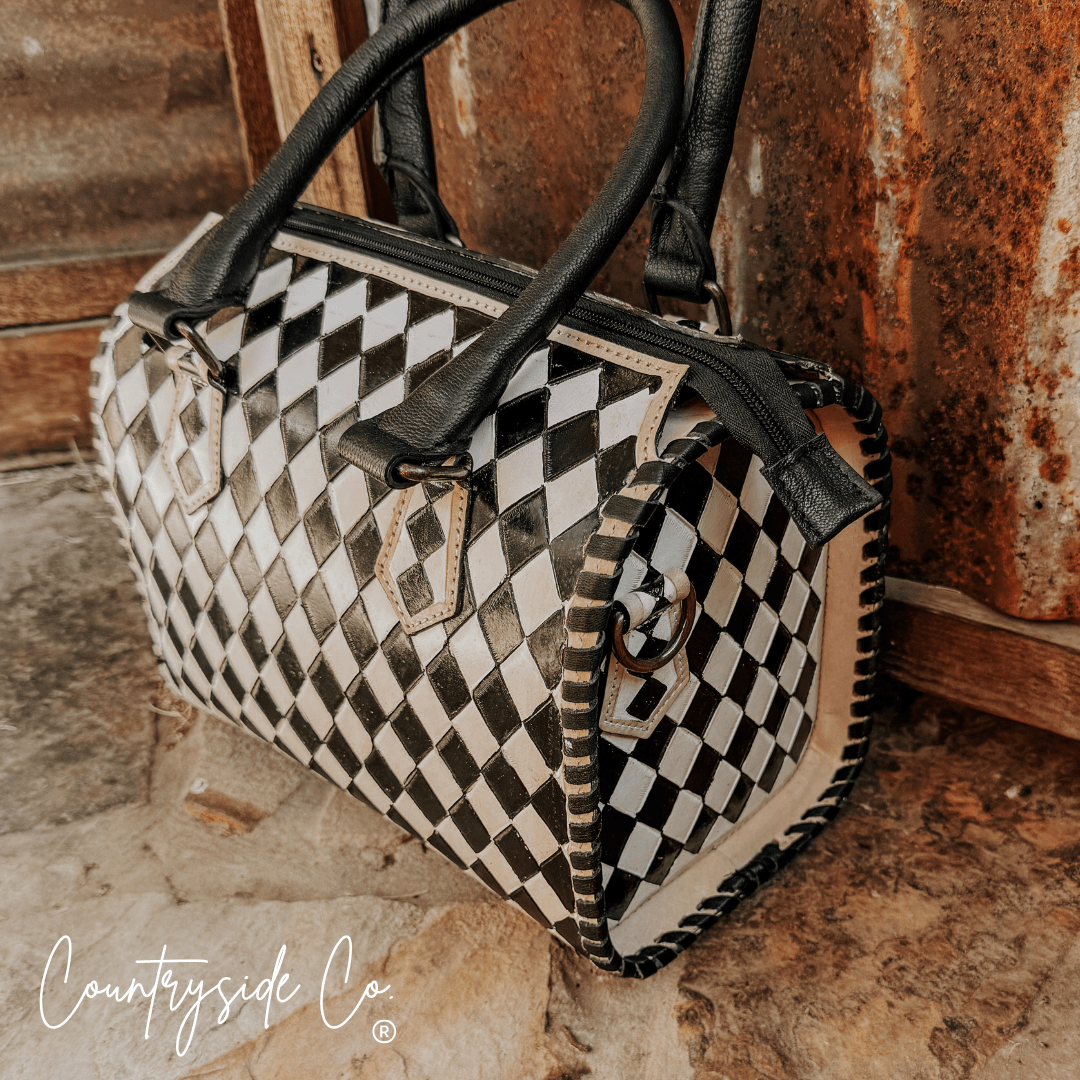 Bailey Checkered Speedy Bag