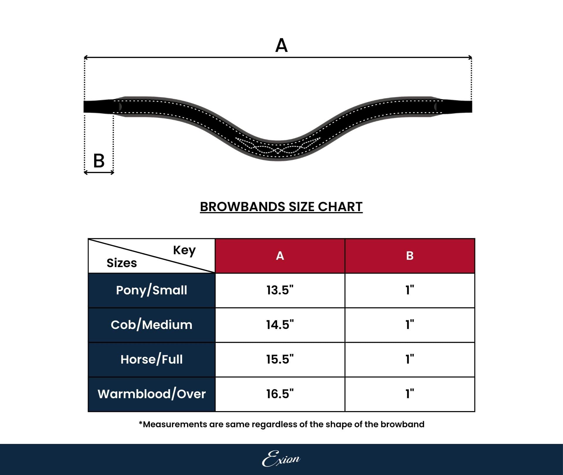 ExionPro Montana Blue Crystal Browband