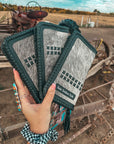 The Hazy Wesson (Black Leather) Wallet a Haute Southern Hyde by Beth Marie Exclusive