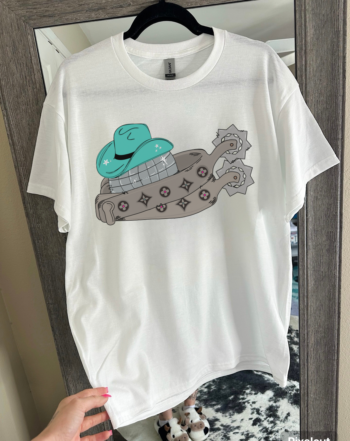 Disco Spurs Tee or Crewneck