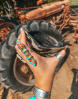 The Ryder Card Holder (Black Leather) a Haute Southern Hyde by Beth Marie Exclusive