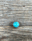 Round Turquoise Cabochon Western Concho 1/2" CABTQR