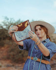 The Sunflower Fields Clear Bag, a Haute Southern Hyde by Beth Marie Exclusive