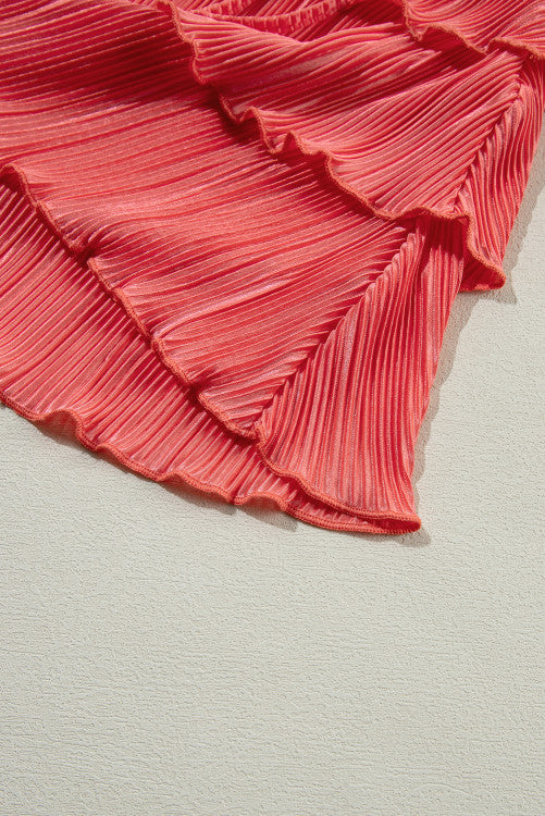 Coral Ruffle Set