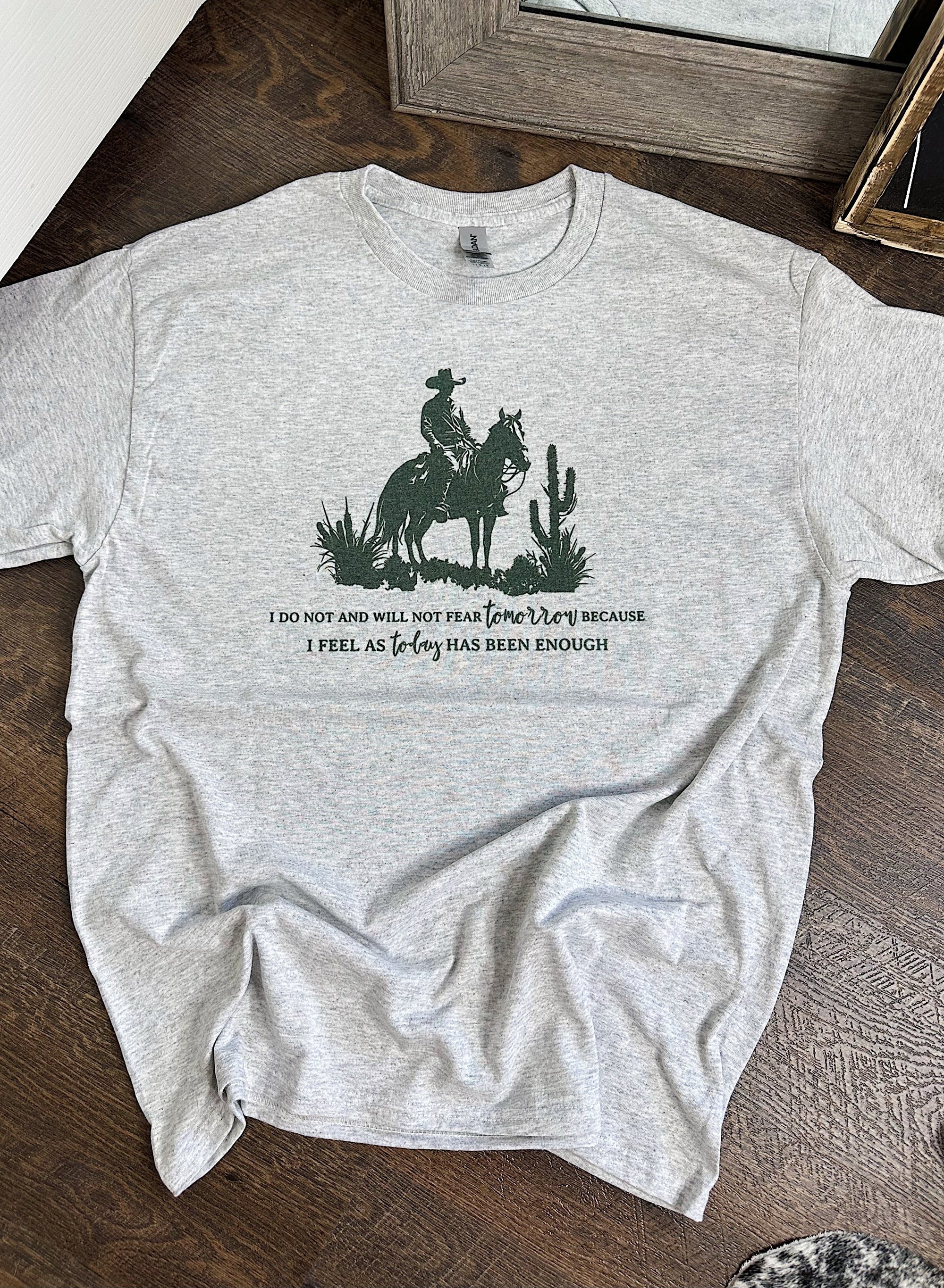 Fear Tomorrow TEE or CREWNECK