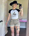 Vintage Bull Rider Baby Tee