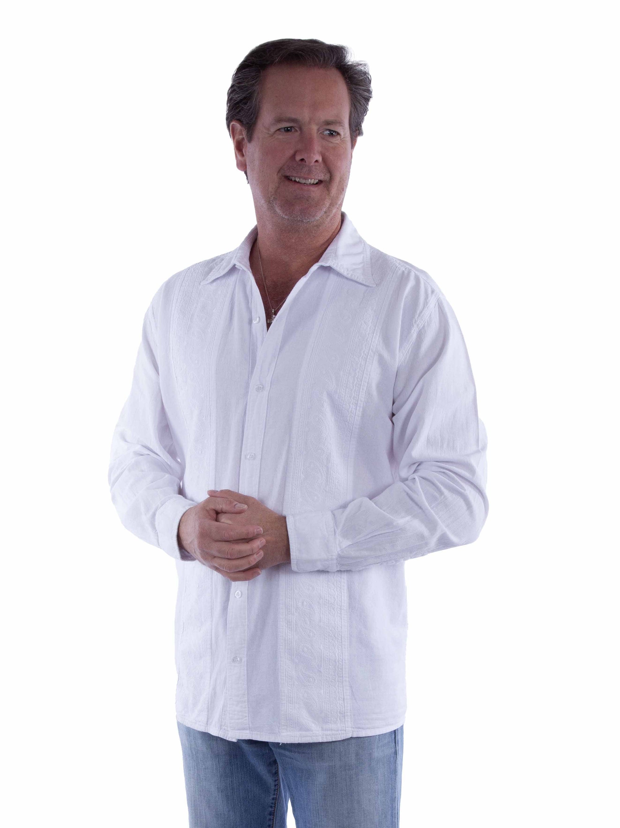Men's Emb. Front Shirt - CM9